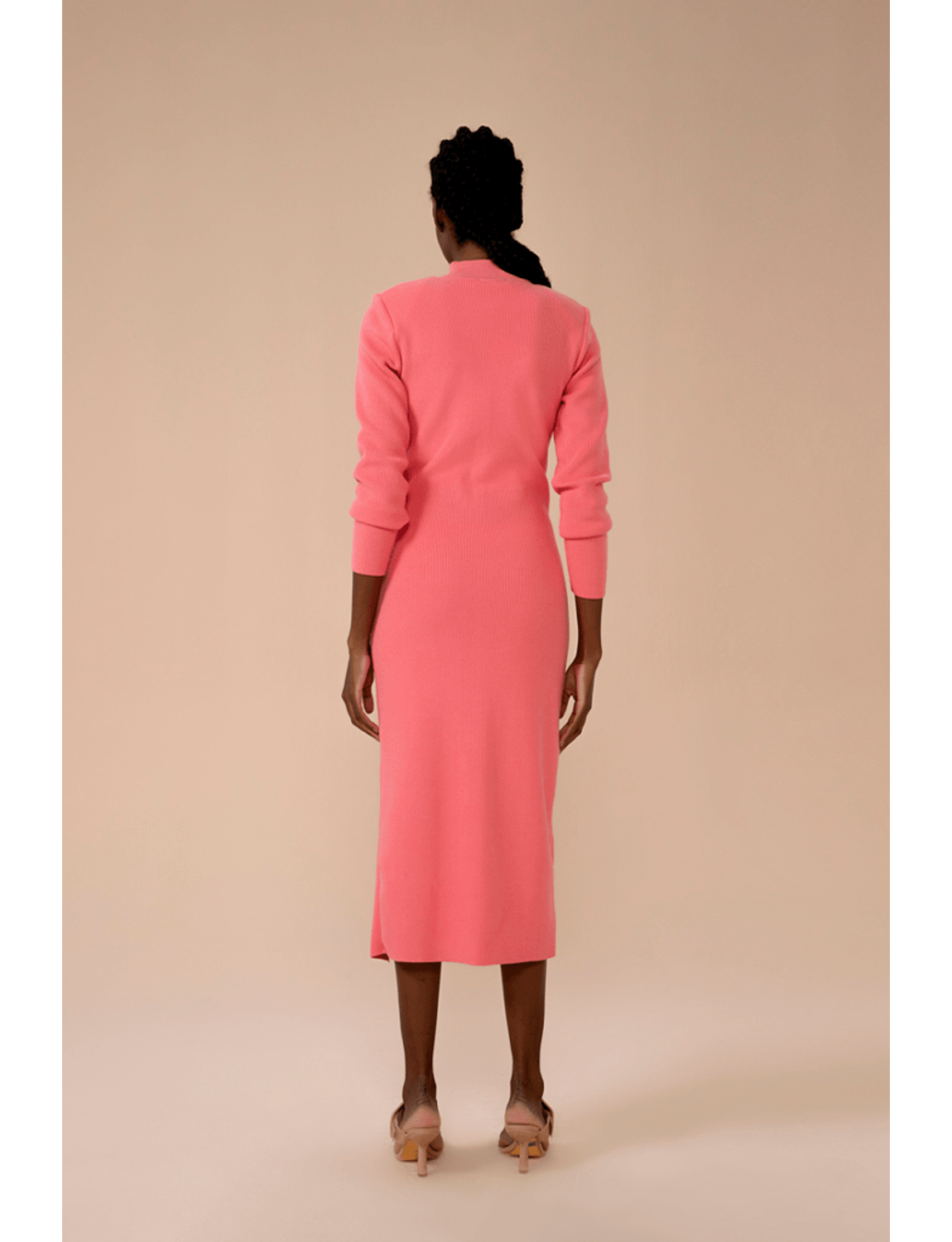 Vestido Corner Rosa Chiclete