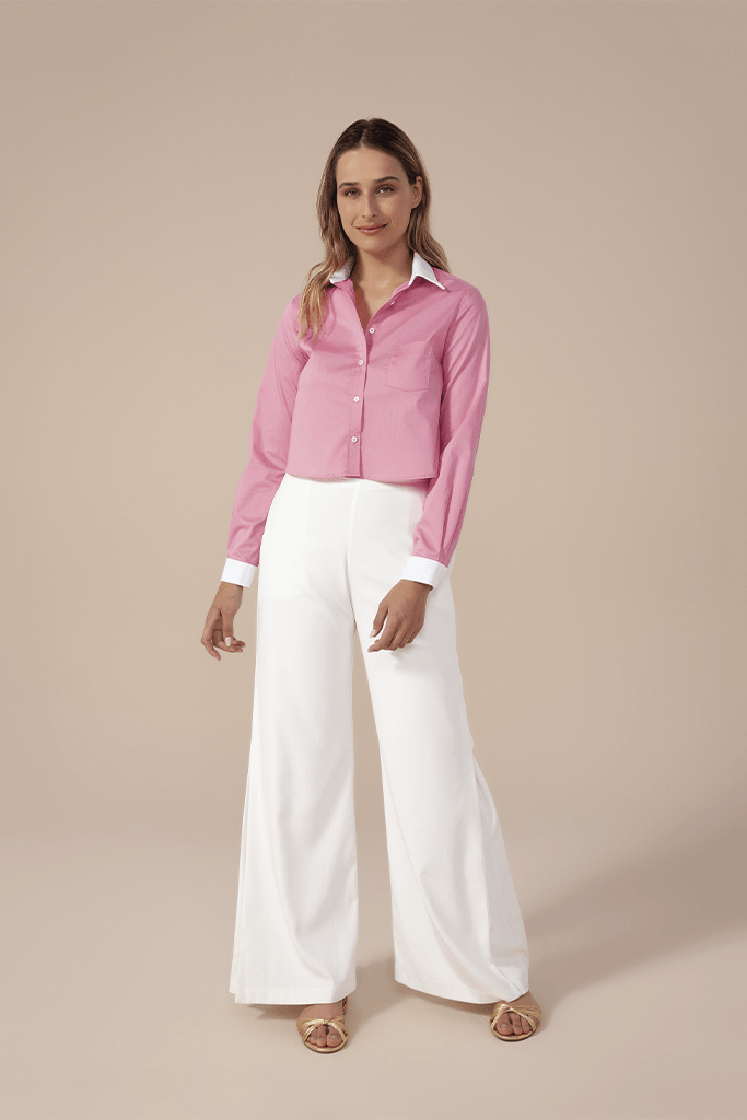 Camisa Imbituba Rosa — Carol Bassi