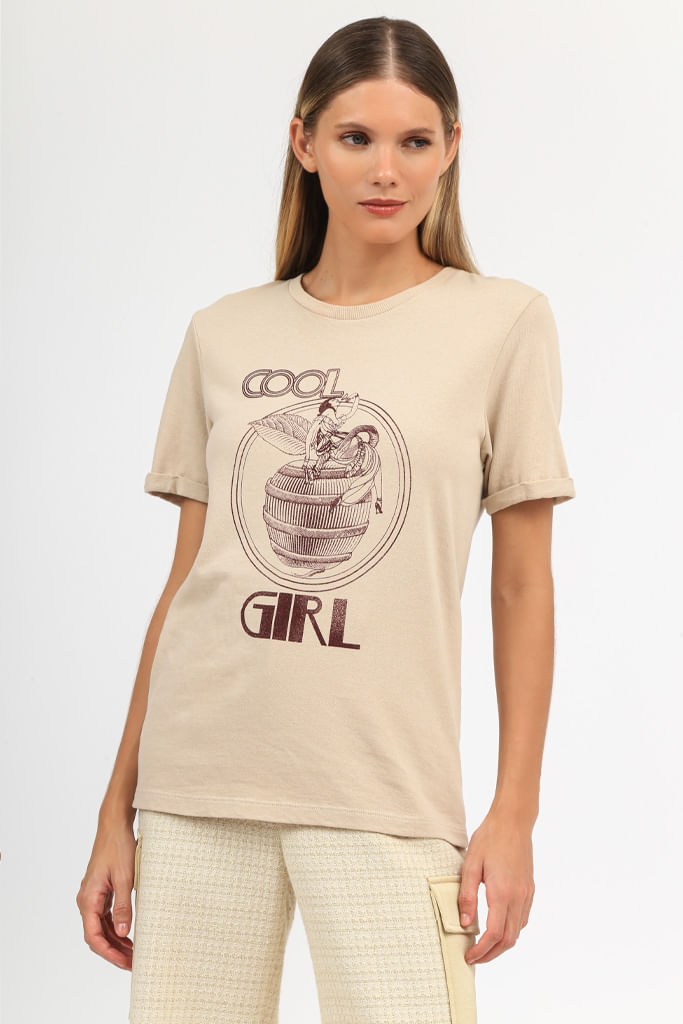 T Shirt Ginger Areia — Carol Bassi