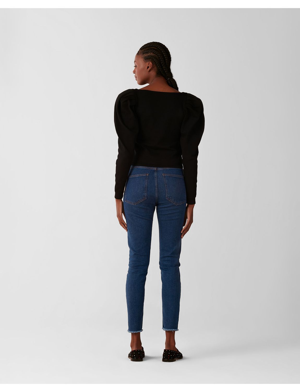 Calça Nim Lik Jeans Escuro