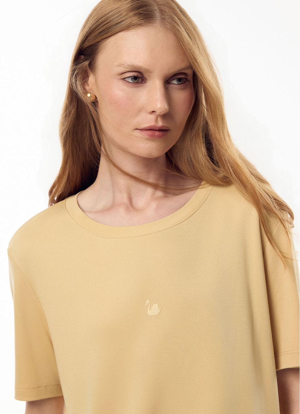 Camiseta Rosie Amarelo Piano