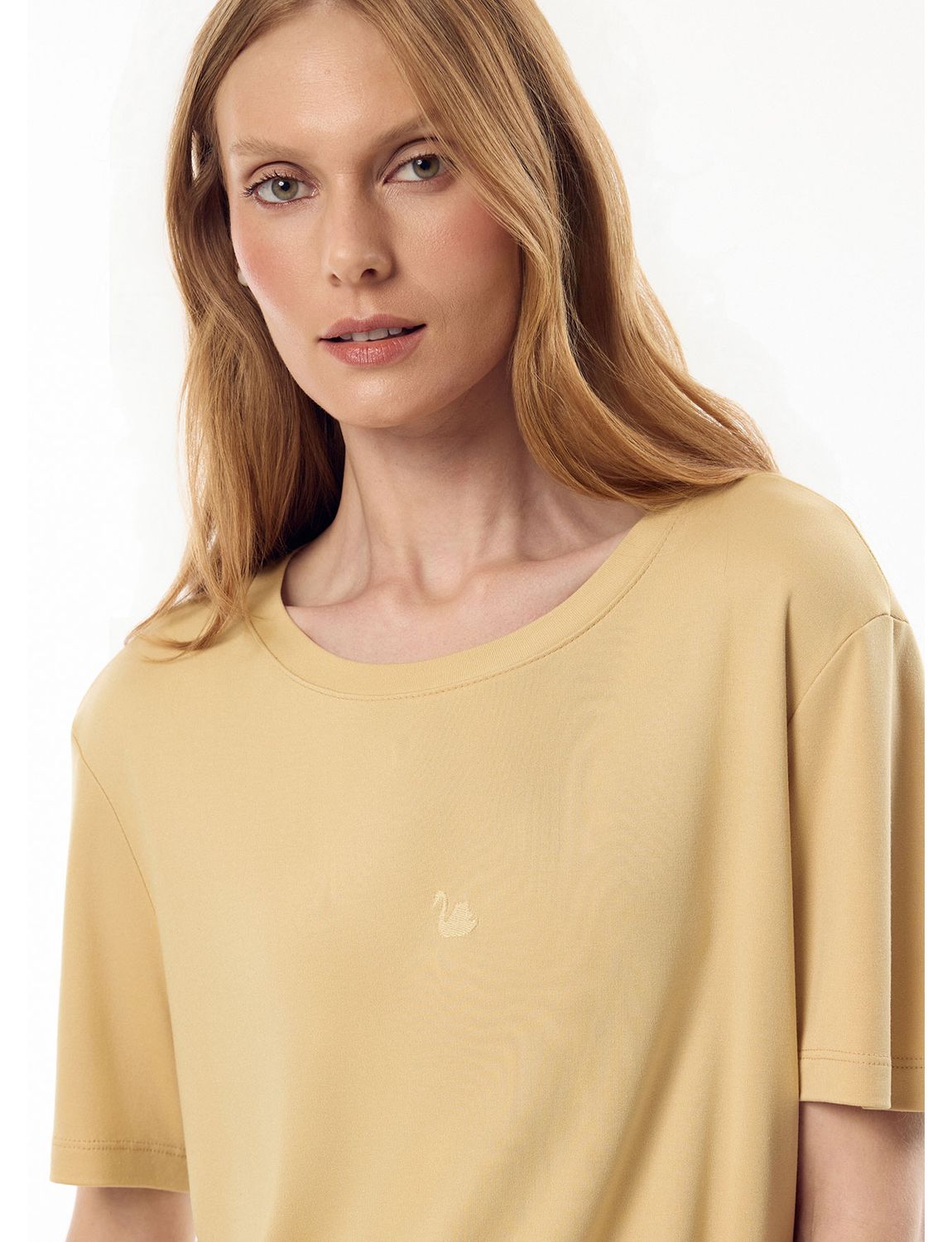 Camiseta Rosie Amarelo Piano